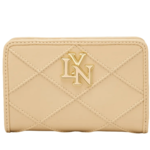 Ví Nữ Cầm Tay Lyn Camille Quilted Short Wallet LL24FWF062 Màu Beige - quà tặng hàng hiệu