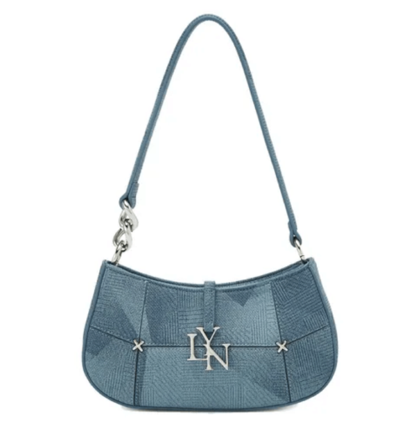 Túi Xách Đeo Vai Nữ Lyn Brighton Patchy S Shoulder Bag LL24WBS409 Màu Xanh Blue - Quà tặng hàng hiệu