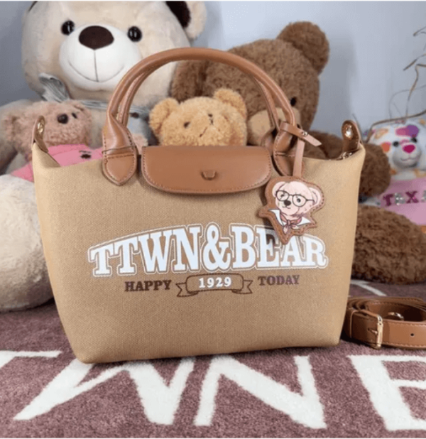 Túi Xách Nữ TTWN BEAR TN3866 TN3866-20030 Màu Nâu - quà tặng hàng hiệu