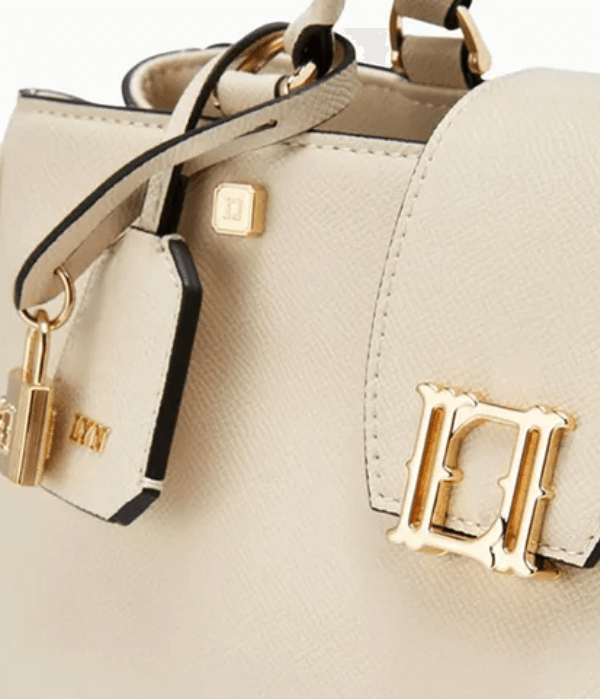 Túi Xách Nữ Lyn Letitia M Bag LL24FBS335 Ivory Màu Trắng Ngà - quà tặng hàng hiệu