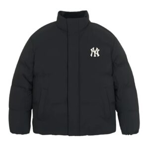 Áo Khoác Màu Đen Big Lux Goose Short Down New York Yankees 3ADJM1646-50BKS MLB