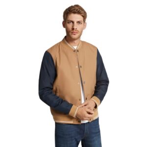 Áo Khoác Nam Phối Màu Size S MK Two-Tone Baseball Jacket CR3201X3PW Michael Kors