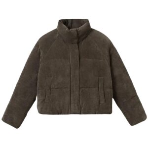 Áo Khoác Nữ Màu Nâu Cafe Pastel Puffer SPJPE4TG02 Spao