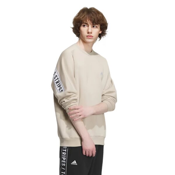 Áo Nỉ Sweater Màu Kem Size S Word FL Crew K7328 Adidas - Phía trước