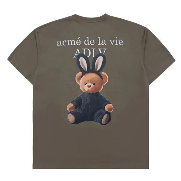 Áo Phông Màu Cacao Size 1 Rabbit Bear Doll Logo ADLV-24SS-SSLRBR-CCA Tshirt Acmé De La Vie ADLV