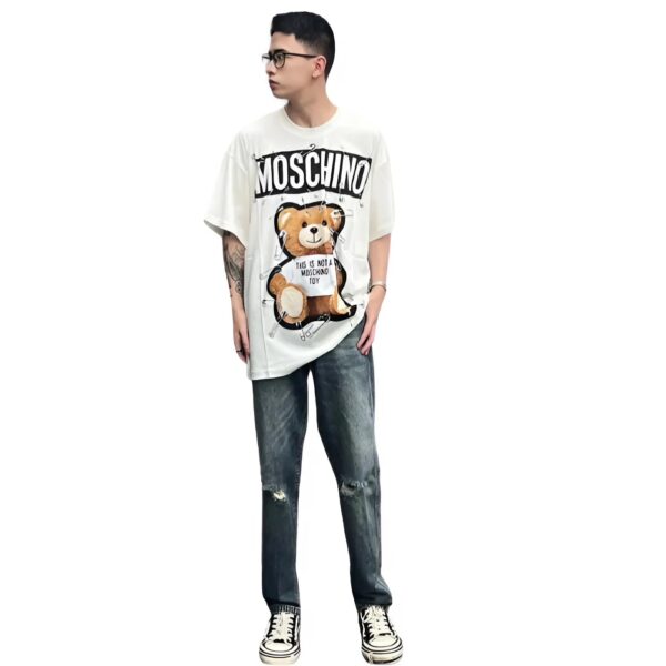 Áo Phông Màu Trắng Moschino