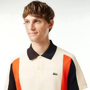 Áo Polo Nam Lacoste Phối Màu Size 3 L Regular Fit Cotton Piqué Colorblock PH1302 51 RI1