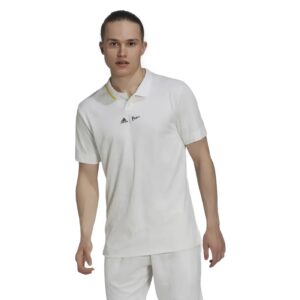 Áo Polo Nam Màu Trắng Size XS L London Freelift Shirt HC8537