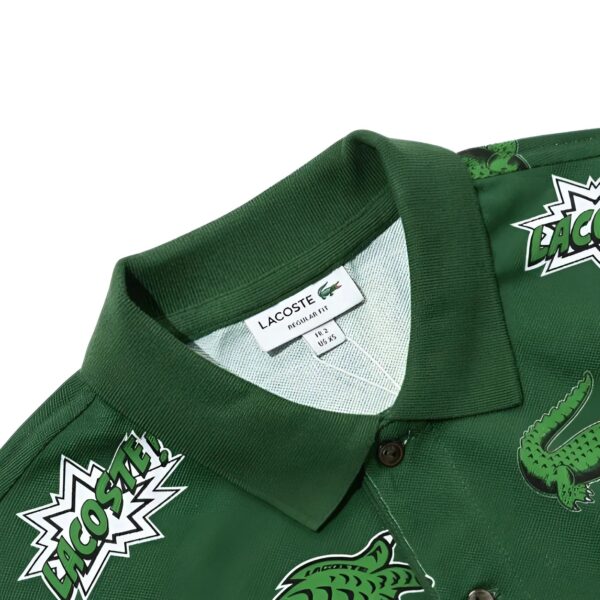 Áo Polo Nam Màu Xanh Lá Size 2 Lacoste