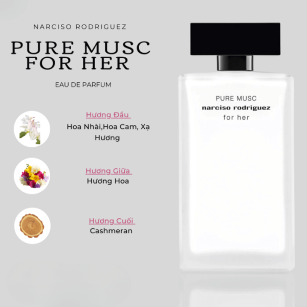 Chai Nước Hoa Narciso Rodriguez Pure Musc For Her 100ml