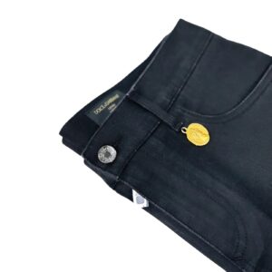 Quần Jean Nam Màu Đen Denim With Gold Tag GY07LD G8GD2 Size 50