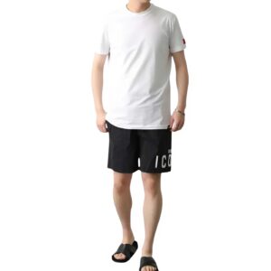 Quần Short Nam Màu Đen Dsquared2