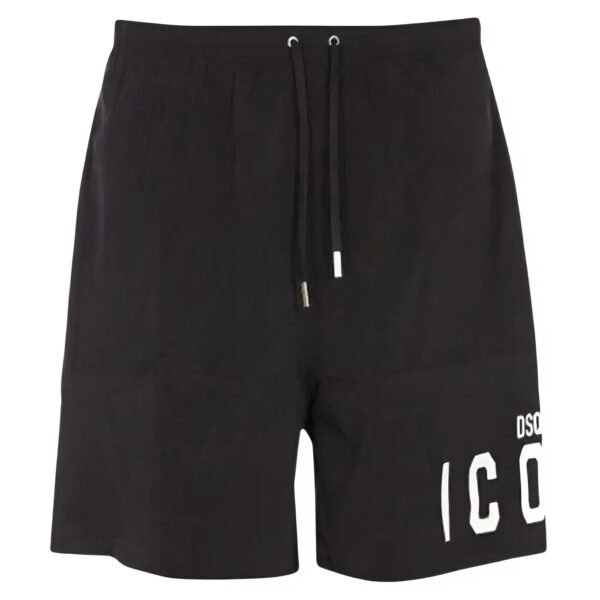 Quần Short Nam Màu Đen Icon D7BM04570.01046 Size 46 Dsquared2