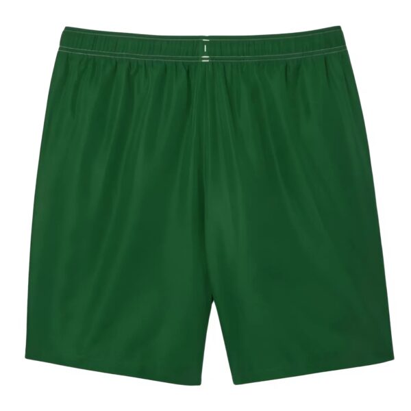 Quần Short Nam Màu Xanh Phối Trắng Size 4 Sportsuit Logo Stripe Tennis Shorts GH7443 737 Lacoste - Phía sau