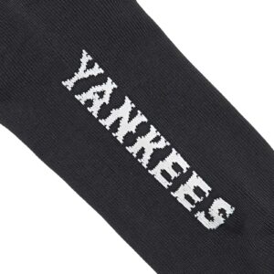 Tất Màu Đen Monogram New York Yankees